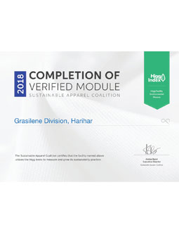 Higg (3.0) FEM Certificate - HRR